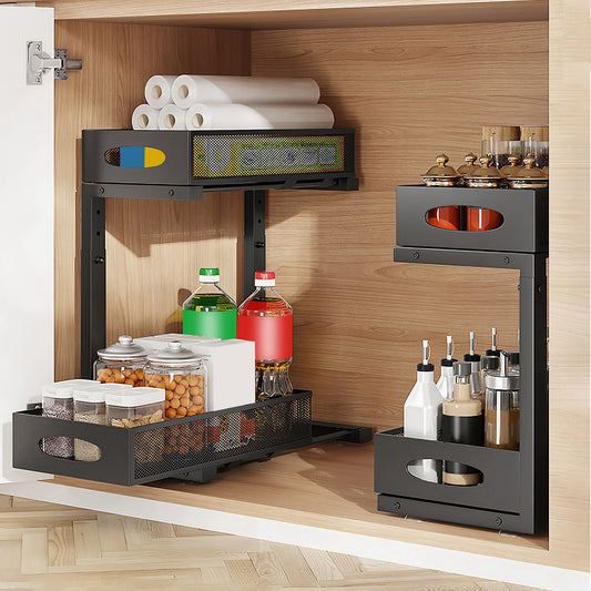 2-Piece Pull-Out Under-Sink Organizer Set