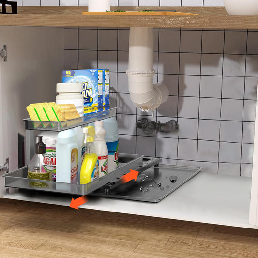 2Tier Pull-Out Under-Sink Organizer