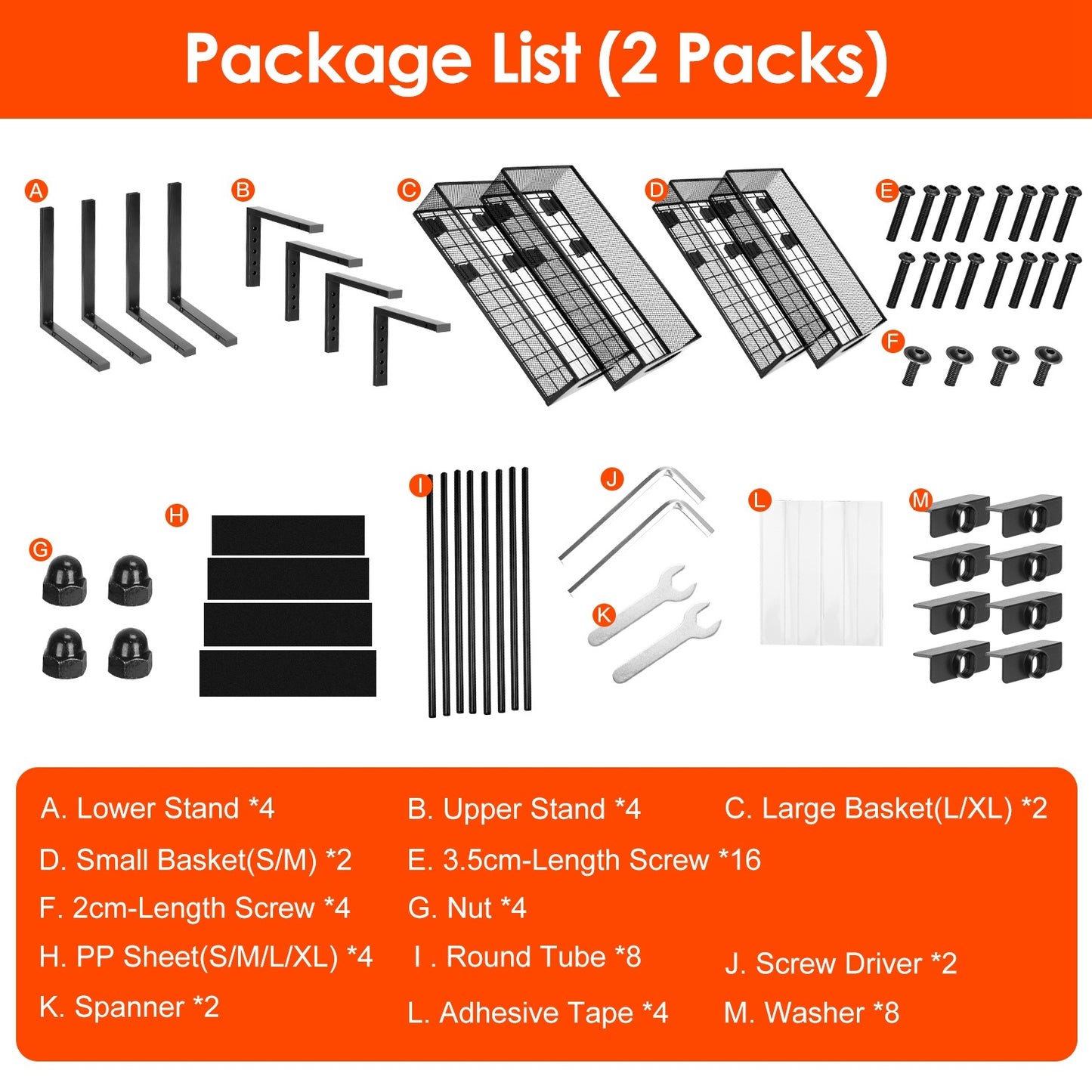 2-Piece Pull-Out Under-Sink Organizer Set