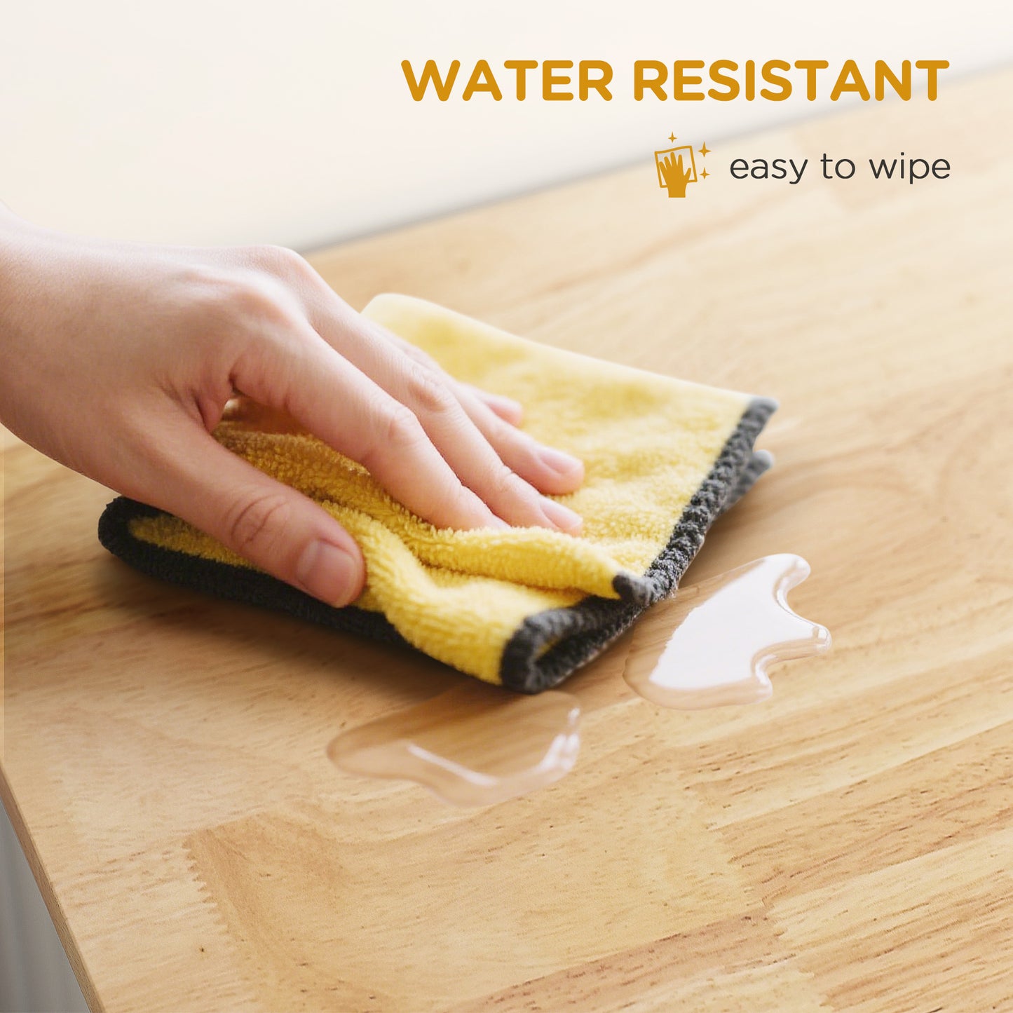 Kitchen Tilt-Out Trash Bin Cabinet with Drawer (Free-Standing, Hidden Waste Storage)